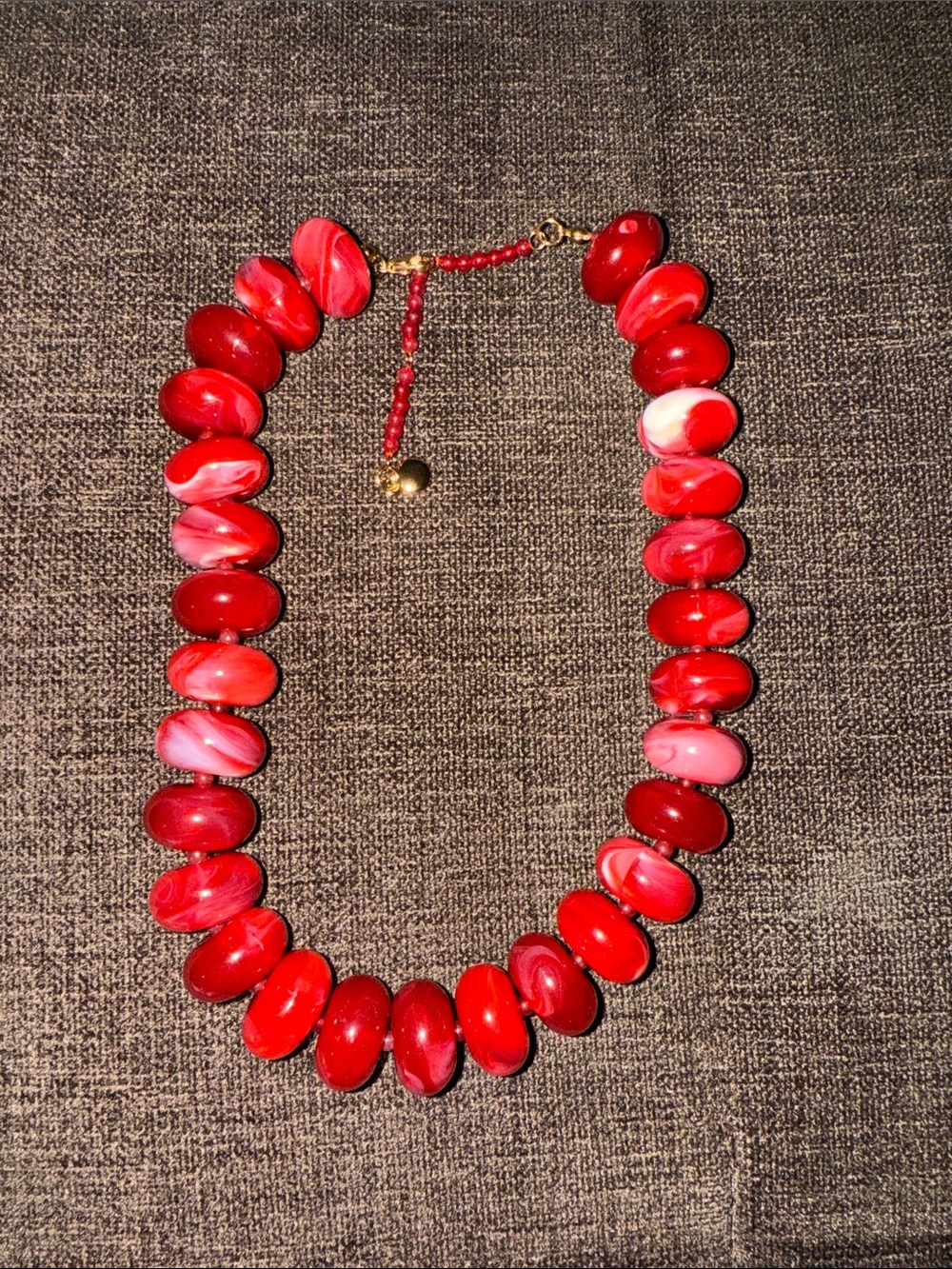 Mayamar Genuine Agate Beaded Necklace